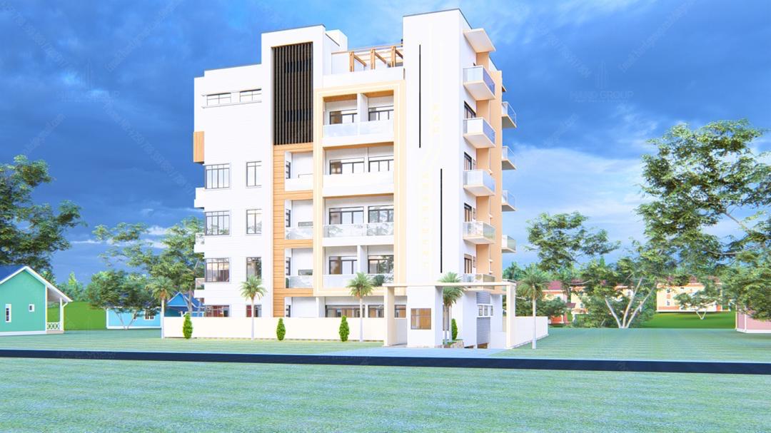 17 Apartments construction project Rwanda by Highl Construction LLC