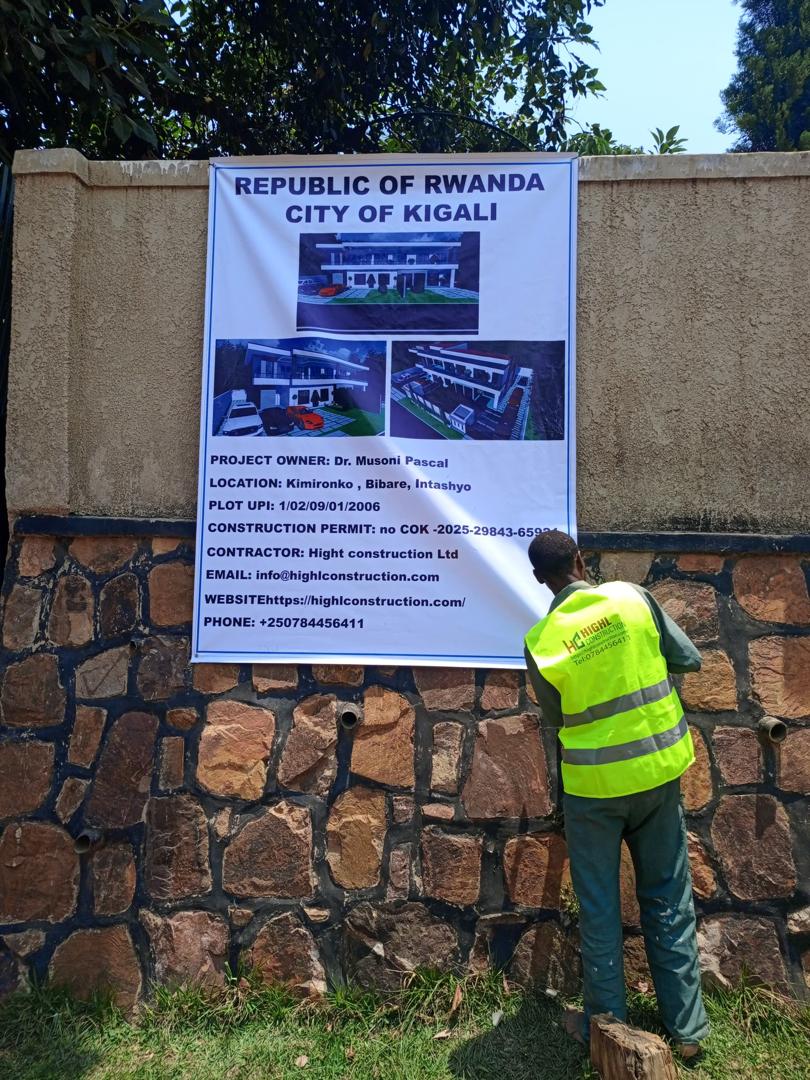 Construction permit documentation services Kigali Rwanda