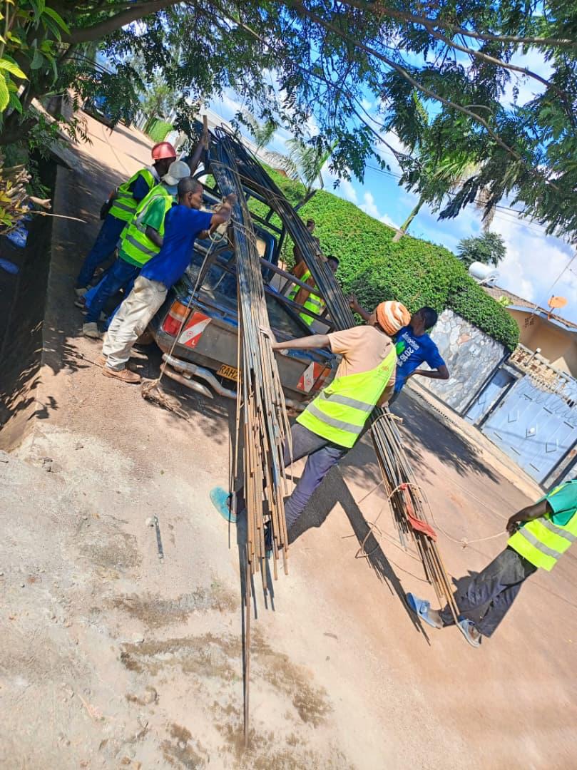 Steel and rebar supply Kigali Rwanda
