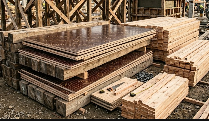 Timber and formwork materials Kigali Rwanda
